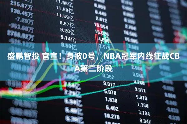 盛鹏智投 官宣！身披0号，NBA冠军内线征战CBA第二阶段